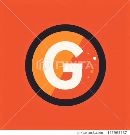 Letter G logo design template elements, vector abstract icon for your application or corporate identity. Letter G logo design template elements, vector abstract icon for your application or corporate identity. 135965387