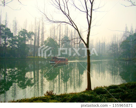 中國杭州的風景 135965871