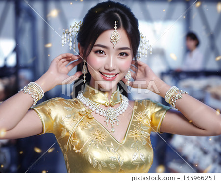 Tales of a young lady from the East and West who can become wealthy through connections in the Reiwa era id20ab 135966251