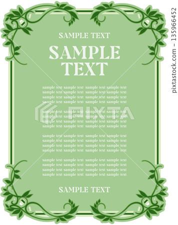 Antique-style plant frame, vertical 135966452