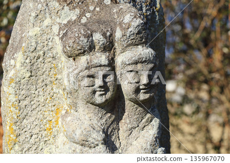 Azumino Hotaka Light Blue Jizo Shrine Azumino Hotaka Light Blue Jizo Shrine 135967070