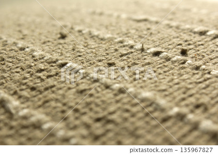 Close up of beige fabric 135967827