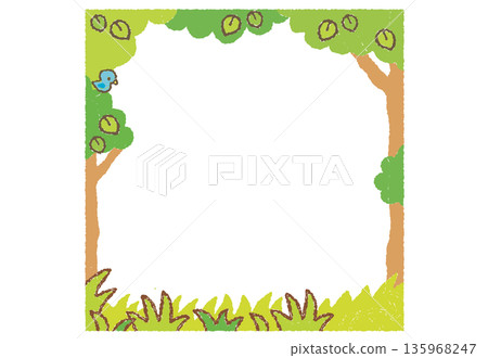 Forest frame Forest frame 135968247