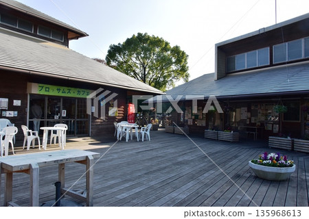 Sagamihara City: Cafe and shop at Kanagawa Prefectural Sagamihara Park 135968613