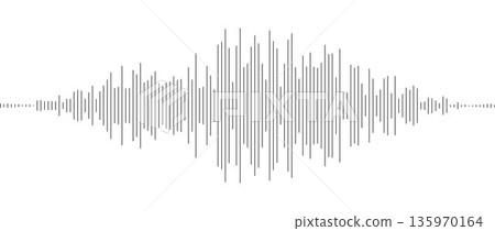 Black color abstract equalizer shape design. Dotted music sound wave element. Audio radio signal visualization concept. Shining digital voice assistant line pattern. Song track sample player. Vector Black color abstract equalizer shape design. Dotted music sound wave element. Audio radio signal visualization concept. Shining digital voice assistant line pattern. Song track sample player. Vector 135970164