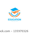 Education smart logo, academy, team, university, school 135970326