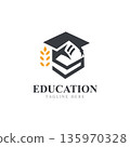 Education smart logo, academy, team, university, school 135970328