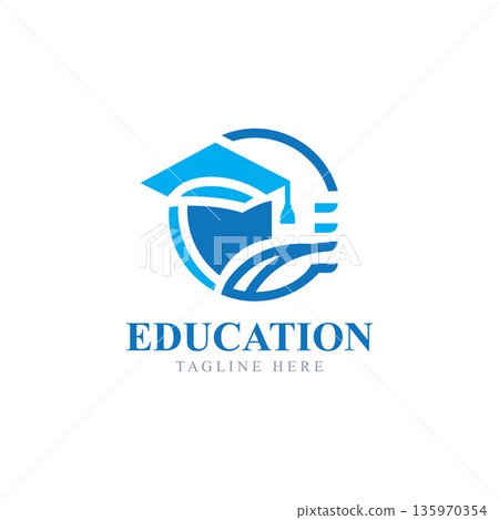 Education smart logo, academy, team, university, school 135970354