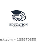 Education smart logo, academy, team, university, school 135970355