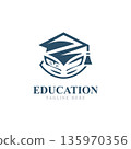 Education smart logo, academy, team, university, school 135970356