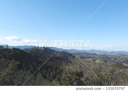 埼玉縣：石尊岳景色【秩父外七峰穿越健行路線】小川町 135970797