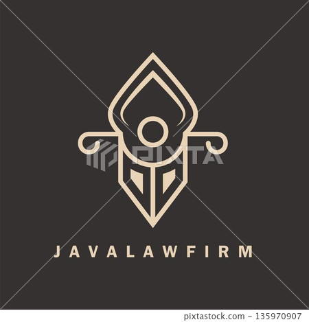 java lawfirm logo icon vector element design template java lawfirm logo icon vector element design template 135970907