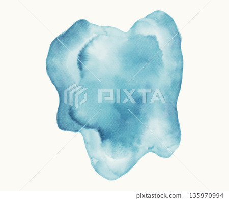 Soft Blue Watercolor Wash Texture Background Soft Blue Watercolor Wash Texture Background 135970994