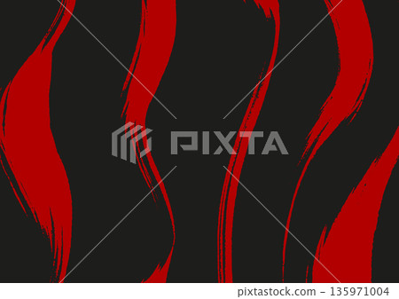 Abstract Red Brush Stroke Wave Pattern Banner Abstract Red Brush Stroke Wave Pattern Banner 135971004
