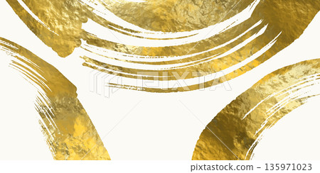 Vector White and Gold Design Template Vector White and Gold Design Template 135971023
