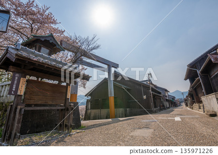 三重縣龜山市關宿東追分，後城區街景 135971226