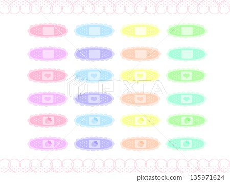 Bandage (lace) set 135971624