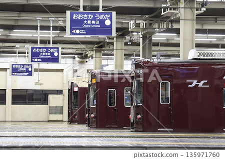 [阪急] 9300系、5100系、6000系（京都線/寶塚線：大阪梅田站） 135971760