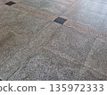 It's a dirty marble floor. 135972333