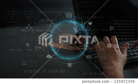 Global AI and data processing system with digital earth interface Marrow Global AI and data processing system with digital earth interface Marrow 135972350