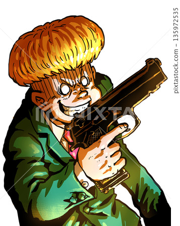 Subordinates with guns (counterattack/counterattack) 135972535