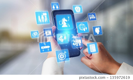 Business strategy planning and corporate goal setting Spire 135972619