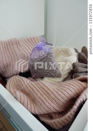 Cozy Home Sachet With Lavender Seeds And Soft Wool Cozy Home Sachet With Lavender Seeds And Soft Wool 135972858