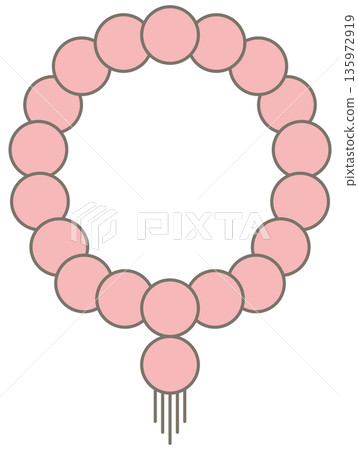 Cute Pastel Tasbih Illustration for Ramadan and Islamic Prayer Cute Pastel Tasbih Illustration for Ramadan and Islamic Prayer 135972919