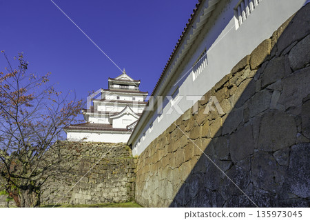 會津鶴雅城若松城天守櫓(主塔) 福島縣會津若松市 會津鶴雅城若松城天守櫓(主塔) 福島縣會津若松市 135973045