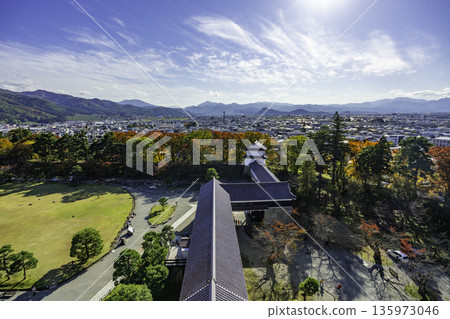 會津鶴雅城若松城天守櫓(主塔) 福島縣會津若松市 會津鶴雅城若松城天守櫓(主塔) 福島縣會津若松市 135973046
