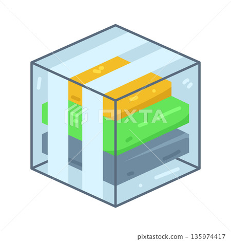 Illustration of layer Illustration of layer 135974417
