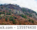 Rock walls of Iwadonoyama Castle ruins, Otsuki City, Yamanashi Prefecture 135974430