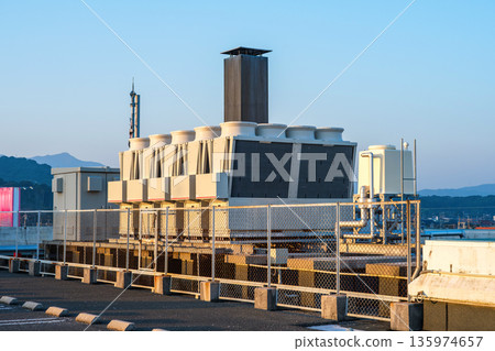 Air conditioning infrastructure and cubicles in commercial facilities 135974657
