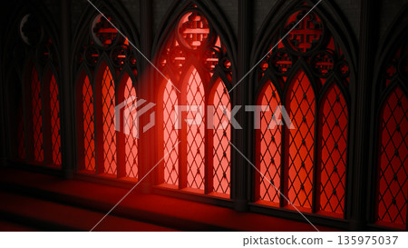 Church-style background, red, diagonal (3DCG created with Blender) Church-style background, red, diagonal (3DCG created with Blender) 135975037
