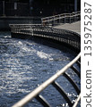 The rippling waves of Yokohama Bay 135975287