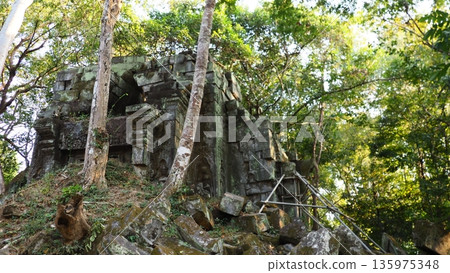 Angkor Wat Beng Mealea ruins Angkor Wat Beng Mealea ruins 135975348