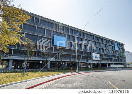 View of the Tokyo Electron Limited (TEL) Operations Center building in Tainan Science Park, Taiwan, is a Japanese electronics and semiconductor company. View of the Tokyo Electron Limited (TEL) Operations Center building in Tainan Science Park, Taiwan, is a Japanese electronics and semiconductor company. 135976186