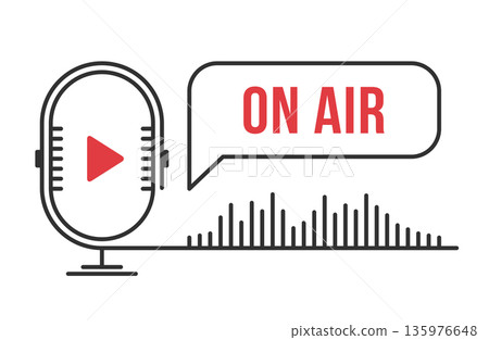 On Air Microphone 135976648