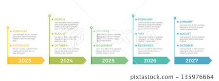 Timeline Infographics 135976664
