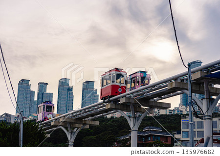Busan Capsule Train Cheongsapo Station Busan Capsule Train Cheongsapo Station 135976682