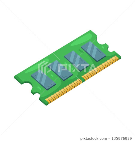 Illustration of RAM Illustration of RAM 135976959