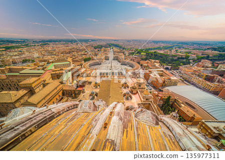 St. Peter's Basilica in  the Vatican, Rome 135977311