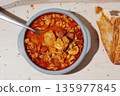 traditional Spanish callos made with beef tripe 135977845