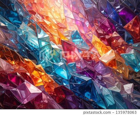 Colorful Glass Background 135978063
