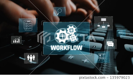 Business Workflow Optimization and Process Automation Marrow 135979023