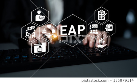 Employee Assistance Program (EAP) and wellness support concept Parse Employee Assistance Program (EAP) and wellness support concept Parse 135979114