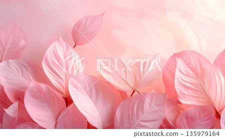 beautiful pink leaves beautiful pink leaves 135979164