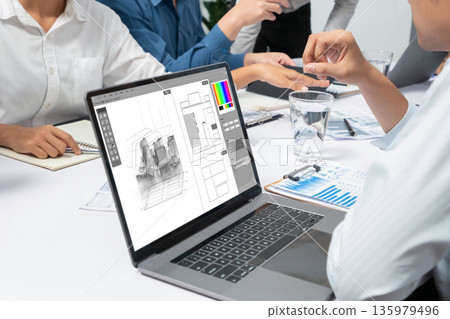 Architectural design brisk software application for architect business 135979496