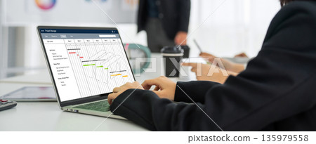 Project planning software for modish business project management 135979558