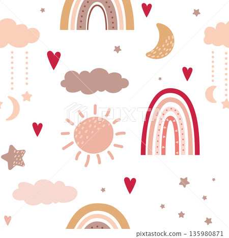 boho seamless pattern boho seamless pattern 135980871